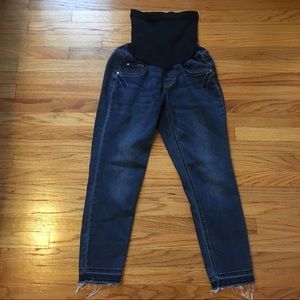 Jessica Simpson Maternity Skinny Crop Jeans Med
